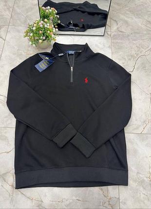 Кофта чоловіча polo ralph lauren чорна 4