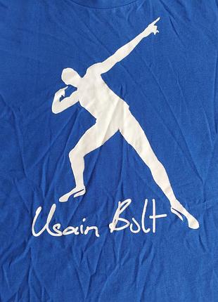 Мужская футболка puma usein. bolt 4