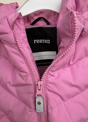 Куртка дитяча reima пухова рожева 3