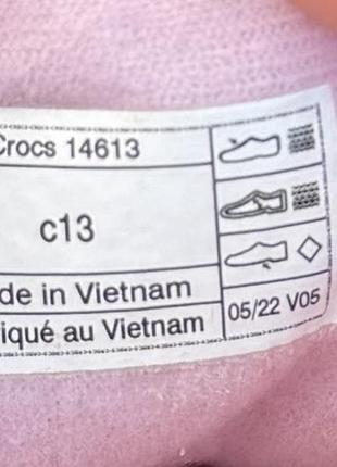 Чоботи crocs c13 ( 18,5см) 6
