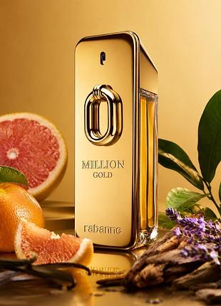 Чоловіча парфумована вода rabanne million gold eau de parfum intense 100мл