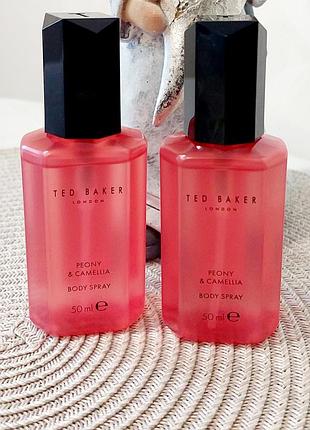 Ted baker peony &amp; camellia парфюмированный спрей (мист) для тела