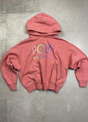 Худі жіноче polo ralph lauren рожеве
