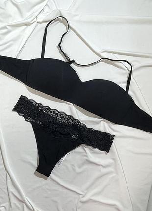 Комплект жіночої білизни tezenis, чорний