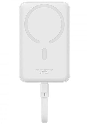 Портативная батарея baseus magnetic mini 30w 10000ма·ч white (p1002210b223-00)