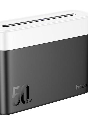 Портативний зп power bank hoco j94a masterful 22.5w 50000 mah black