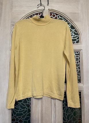 Трикотажний жіночий 100% шовк гольф бренд august silk