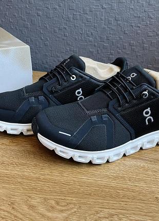 On running cloud 6 black/white — чоловічі кросівки