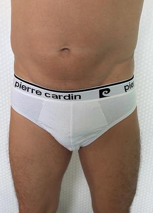 Труси чоловічі pierre cardin pcu21 slip mini elastico alto cotone bielastico білі