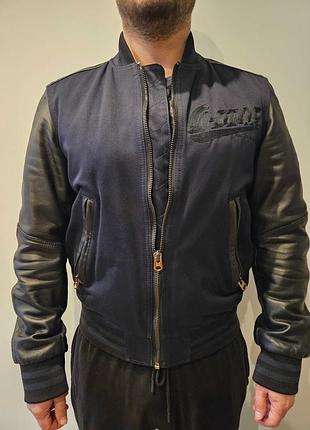 Куртка чоловіча g-star raw бомбер синя