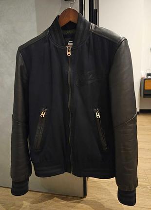 Куртка чоловіча g-star raw бомбер синя 5