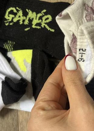 Шкарпетки одним лотом 13 пар для дітей різнокольорові 2
