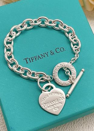 Срібний браслет tiffany