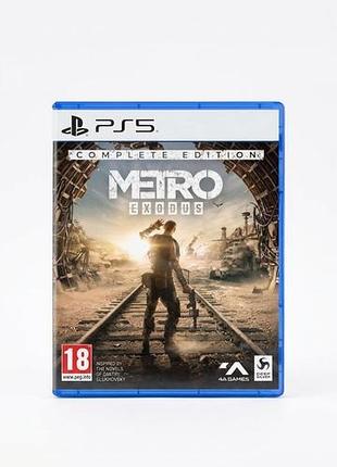 Новый диск пс5 metro exodus complete edition
