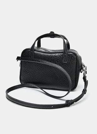 Сумка zara чорна 3