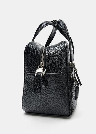 Сумка zara чорна 4