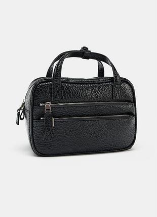 Сумка zara чорна 5