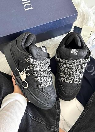 Dior b9s skate total black