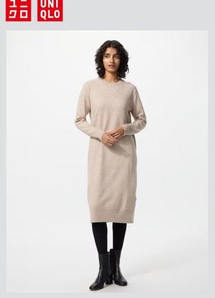 Платье uniqlo из пряжи суфле
