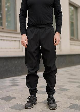 Брюки мужские soft shell "basic" intruder черные