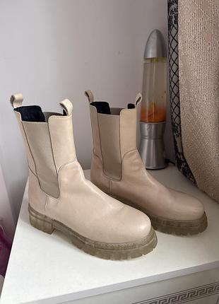 Ботінки челсі трактори shoe biz copenhagen 41/42
