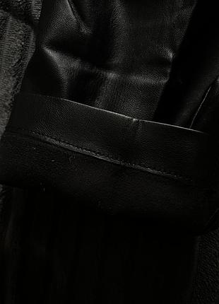 Zara штани брюки карго шкіряні 2