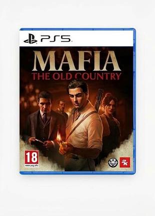 Новый диск пс5 mafia: the old country
