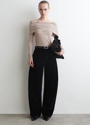 Топ женский cos off-the-shoulder merino wool top / xs