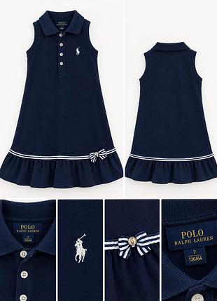 Сукня для дівчинки polo ralph lauren синя