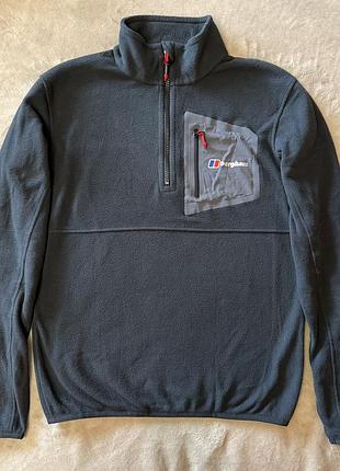 Флісова толстовка berghaus чорна розмір xs