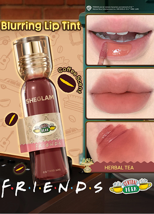 Тинт для губ sheglam friends central perk blurring lip tint - herbal tea с эффектом размытого контура (6362)