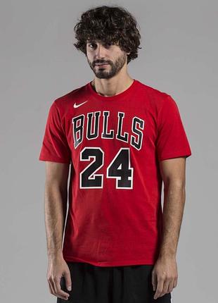 🏀 футболка nike nba chicago bulls №24 markkanen (оригінал)