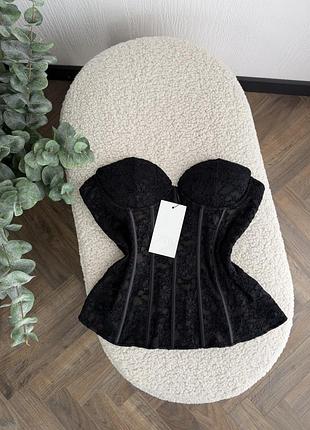 Корсет топ оригінал zara