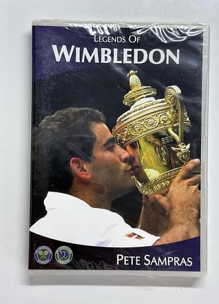 Диск dvd legends of wimbledon: pete sampras (2006) новий, запакований!