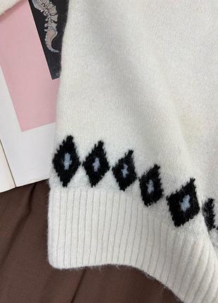 Новый удлиненный свитер h&amp;m 5