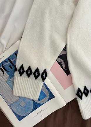 Новый удлиненный свитер h&amp;m 6