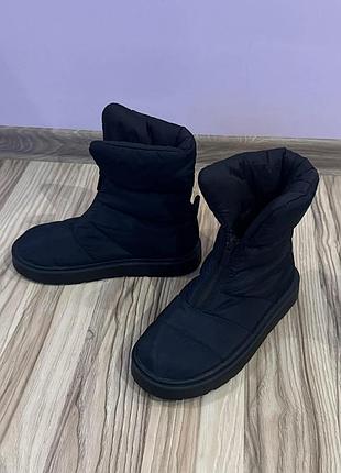 Жіночі дутики zara чорні 36 розмір