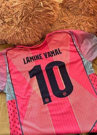 Футбольна джерсі fc barcelona lamine yamal 10