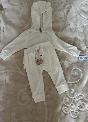 Костюм для хлопчиків carters білий