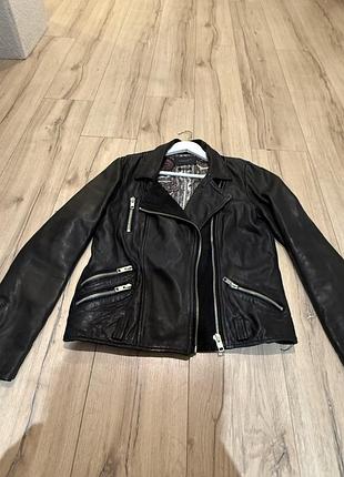 Scotch & soda косука куртка байкер розмір 40 ( l) шкіра