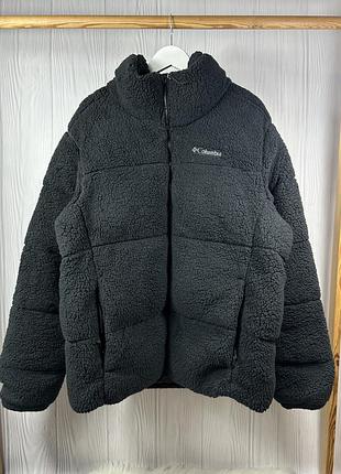 Columbia teddy куртка пуховик з гарним дизайном якісна та тепла оригінал розмір xl