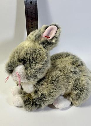 Мʼяка іграшка кролик ty beanie babies «winsky» 2