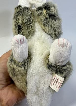 Мʼяка іграшка кролик ty beanie babies «winsky» 5