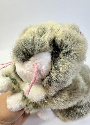Мʼяка іграшка кролик ty beanie babies «winsky» 4