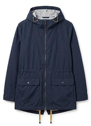 Жіноча синя куртка вітровка парка next outerwear