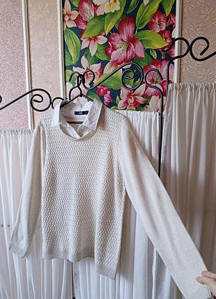 Красива комбінована кофта isle essentials. 3