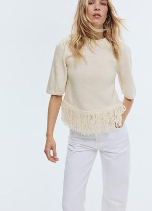 Джемпер з коротким рукавом h&m