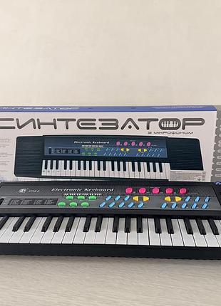 Синтезатор jiayuan electronic keyboard з мікрофоном