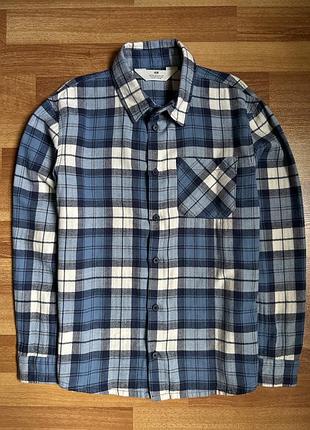 Сорочка для хлопчика 9-10р h&m 140см