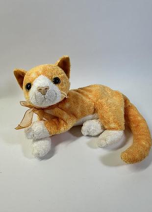 Мʼяка іграшка рудий котик ty,  tabs the tabby cat